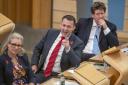 Scottish Conservative leader Russell Findlay during First Minister's Questions