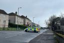 Police have closed off access to part of Auchmead Road in the Larkfield area of Greenock.