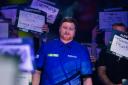 Cameron Menzies will play in the quarter-finals of the Grand Slam of Darts tonight - Friday, November 15.