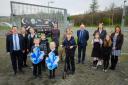 Pupils were on hand to launch the initiative