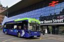 Zero emission bus link service sees surge in passenger numbers