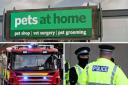 The fire at Pets at Home may have been suspicious