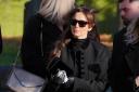 Cheryl Tweedy, the former partner of One Direction singer Liam Payne, after his funeral service at St Mary's Church in Amersham, Buckinghamshire