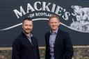 Mackie's head of sales Will Dixon (left) and managing director Stuart Common