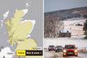 The majority of Scotland has been issued a weather warning