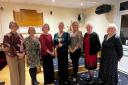 WINNERS: Two teams from Tillicoultry Golf Club earned silverware.