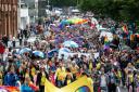 Thousands are expected to take part in the Pride marches in Glasgow and Edinburgh this weekend