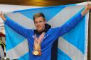 Duncan Scott became Scotland’s most decorated athlete at a single Games. Photograph: Colin Mearns