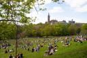 The sun has been out in Kelvingrove Park
