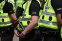 Police Scotland said one steward and one police officer were injured during the incident