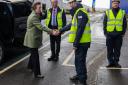 HRH Princess Anne visited Rosyth Dockyard last week.