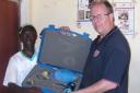 Bill Nelson visited the Gambia to see his charity work in action