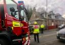 One person has died following a fire at a flat, police have confirmed