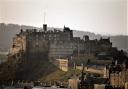 EDINBURGH, SCOTLAND - FEBRUARY 07:  A general view of Edinburgh Castle on February 7, 2012 in Edinburgh, Scotland. The castle dominates the city skyline was built on top of an extinct volcano, and has had a human settlement on the castle site since