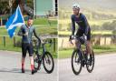 Josh Quigley from Livingston broke the world record for distance cycled in one week