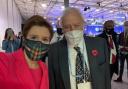 Nicola Sturgeon met Sir David Attenborough at the COP26 opening ceremony