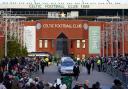 Thousands of people gathered to pay tribute to the Lisbon Lion ahead of his funeral service in Glasgow