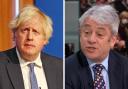 John Bercow (right) launched a scathing attack on Boris Johnson on GMB