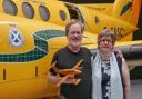 Air ambulance pilot Rory Macdonald spoke of his ‘respect beyond words for the patients he met