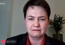 Former Scottish Tory leader Ruth Davidson came close to tears during an interview on Channel 4 News