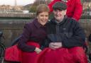 Cyril Corcoran bumped into Nicola Sturgeon several times before being pictured at the Cycling Without Age charity event