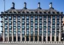 Glass-fronted Portcullis House in London is set to be too hot for certain government workers as a heatwave approaches