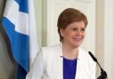 First Minister Nicola Sturgeon speaks at a press conference at Bute House in Edinburgh