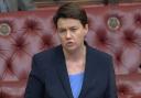 Ruth Davidson speaking in the Lords in May 2022, one of the six times she has appeared in the House since joining