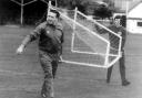Legendary Scottish football manager Jock Stein (left)