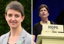 Maggie Chapman (left) and Alison Thewliss (right) have slammed the Chancellor's major U-turn