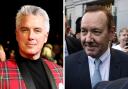 Kevin Spacey, right, took John Barrowman to his apartment in 1986, an American court heard