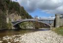 Craigellachie Bridge, near to Craigellachie, Moray. Pic: Anne Burgess/Geograph