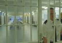An image taken inside HMP Low Moss, where a prisoner died on Christmas Eve