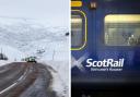 A yellow weather warning is in place in Scotland
