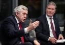 Altering the UK constitution as recommended by former prime minister Gordon Brown (left) could be one of the first moves of a government led by Keir Starmer