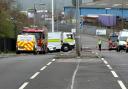 Residents were evacuated from Petershill Road