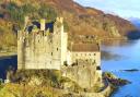 The BBC showed this image of Eilean Donan Castle after showing pictures of Loch Ness 50 miles away