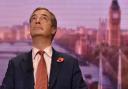 Nigel Farage was not happy at a BBC presenter's comments