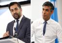 Humza Yousaf (left) called on Rishi Sunak to secure the UK's association with the Horizon Europe programme