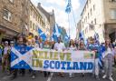 Believe in Scotland and Yes for EU's march in Edinburgh in 2023