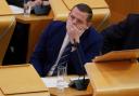 Scottish Conservative leader Douglas Ross during First Minister's Questions