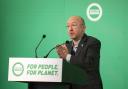 Patrick Harvie speaks to delegates at the Scottish Greens party conference