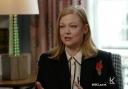 Sarah Snook showed off her best Scottish accent during an interview with the BBC