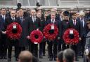 Stephen Flynn held a Scottish wreath on Remembrance Sunday and chose not to sing God Save the King