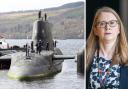 Social Justice Secretary Shirley-Anne Somerville suggested the money from nuclear weapons could be used to fund benefit reform