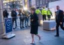 Nicola Sturgeon arriving to give evidence to the UK Covid Inquiry on Wednesday January 31