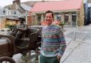 LibDem MP Angus MacDonald pictured outside the Highland Cinema, in Fort William