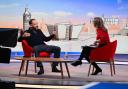 Actor Ralph Fiennes appearing on Sunday With Laura Kuenssberg