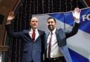 SNP Westminster leader Stephen Flynn (left) and First Minister Humza Yousaf