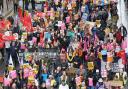 The Stand Up To Racism march takes place in Glasgow every year